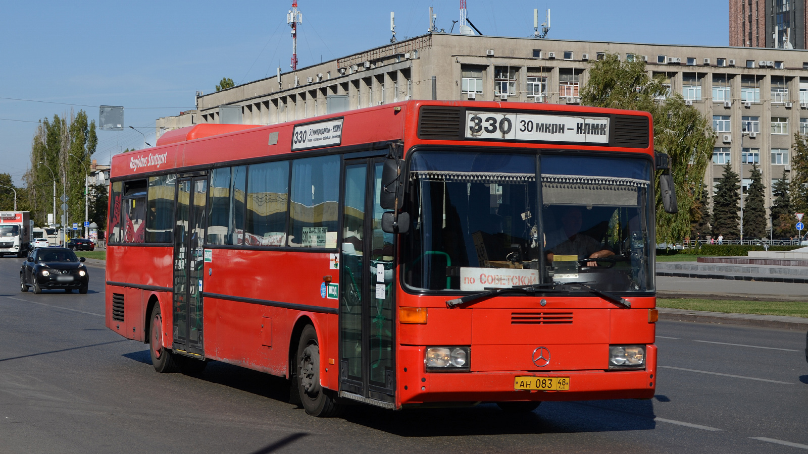 Липецкая область, Mercedes-Benz O405 № АН 083 48