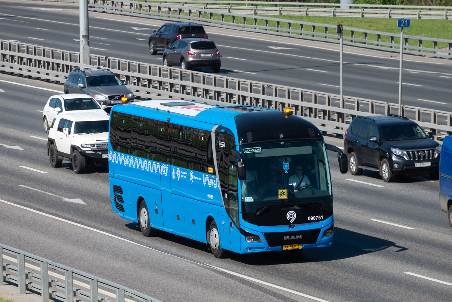 Москва, MAN R07 Lion's Coach RHC444 № 090751