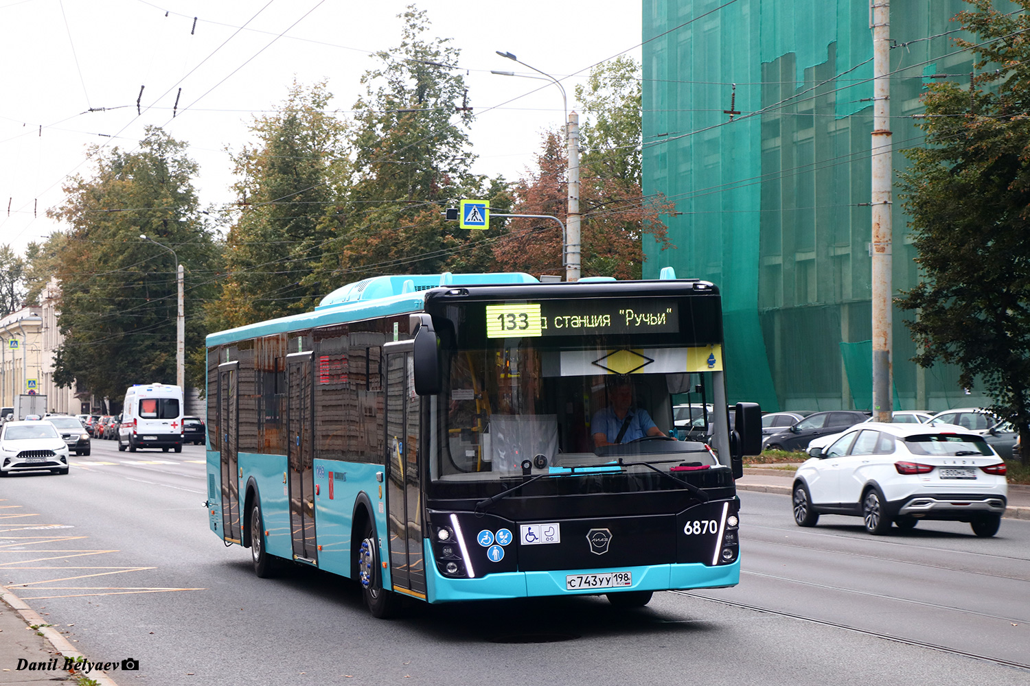 Санкт-Петербург, ЛиАЗ-5292.65 № 6870