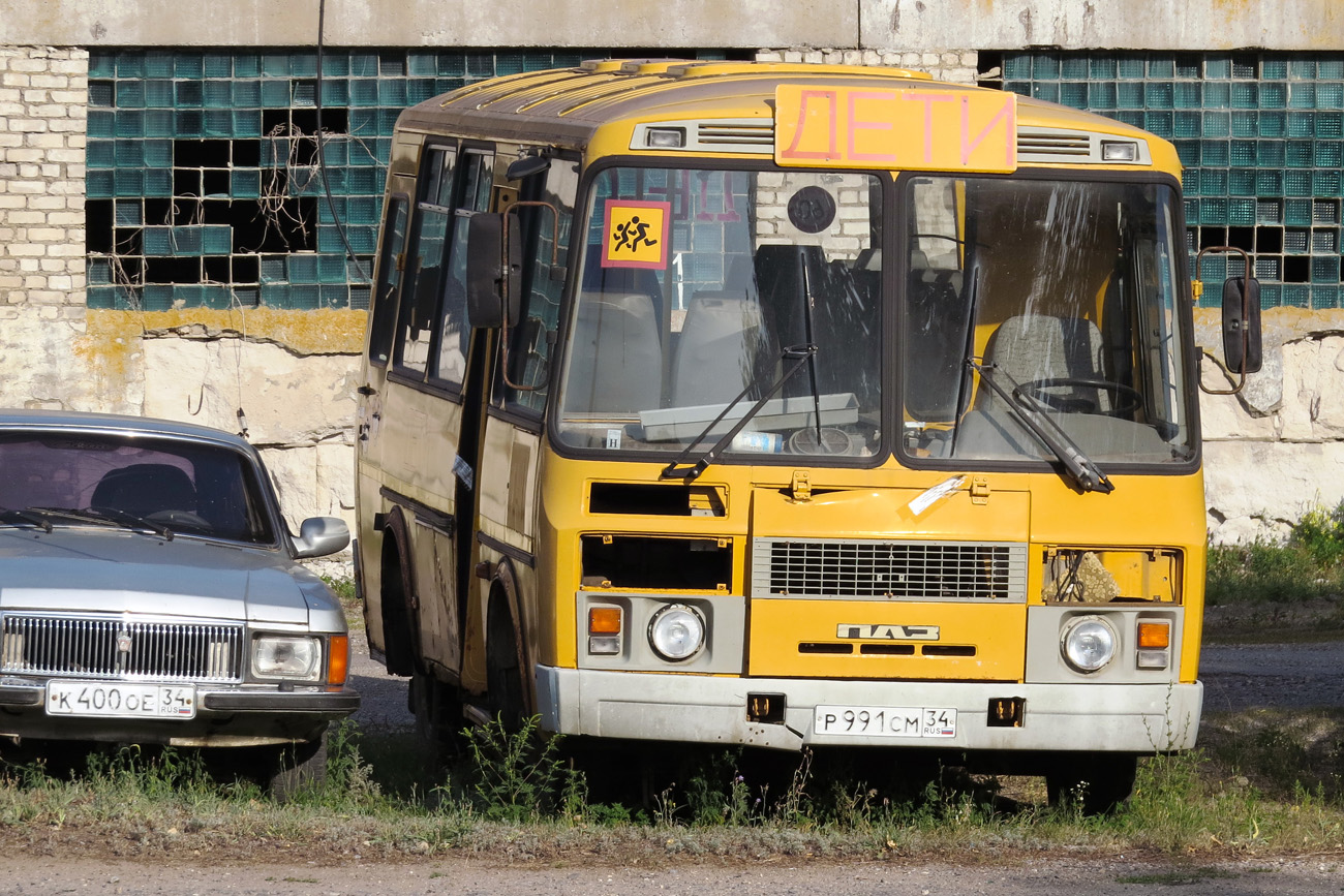 Волгоградская область, ПАЗ-32053-70 № Р 991 СМ 34