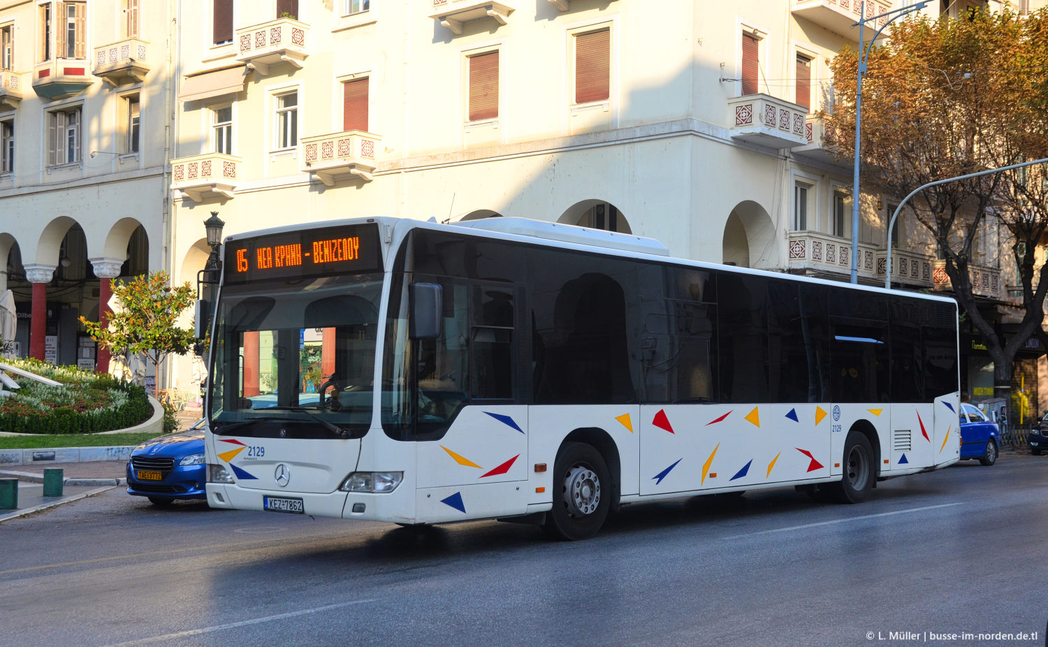 Греция, Mercedes-Benz O530 Citaro facelift № 2129