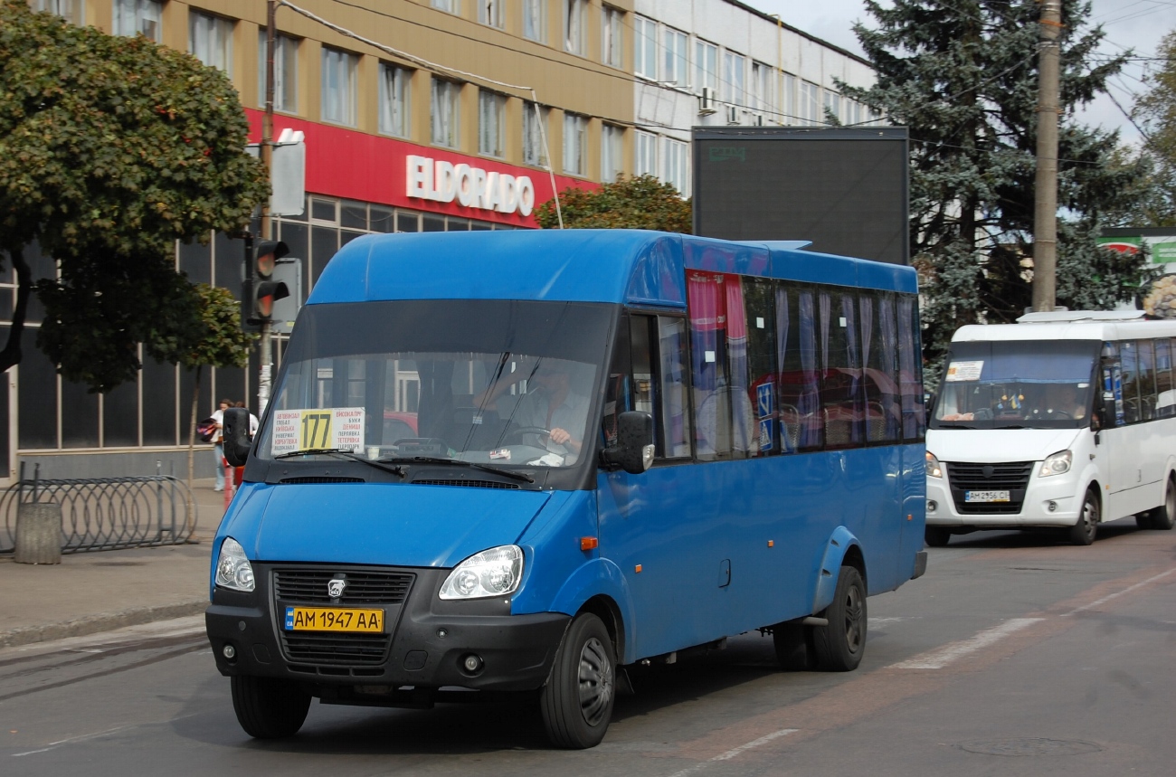 Житомирская область, Рута 23 № AM 1947 AA