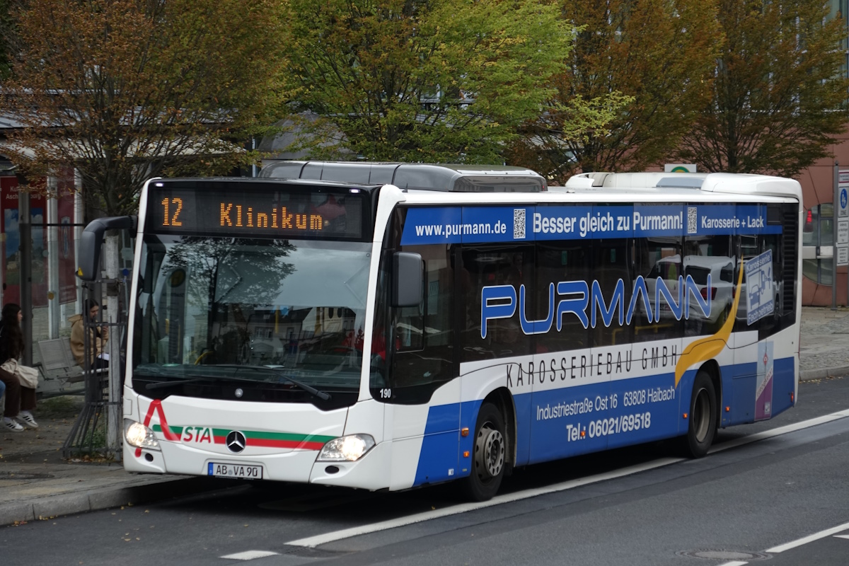 Бавария, Mercedes-Benz Citaro C2 № 190