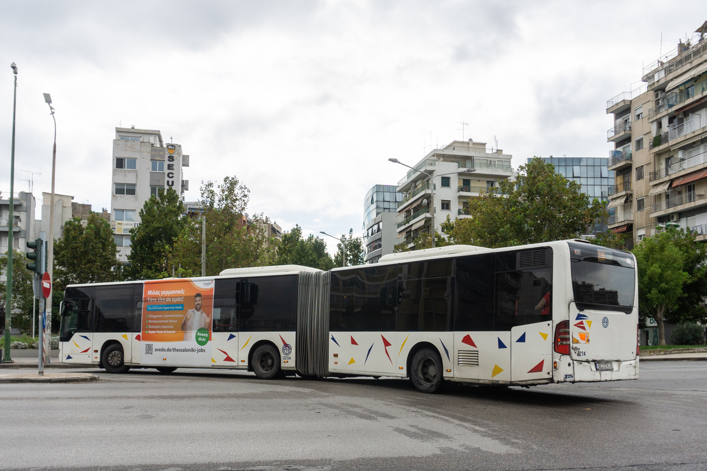 Греция, Mercedes-Benz O530G Citaro facelift G № 2214