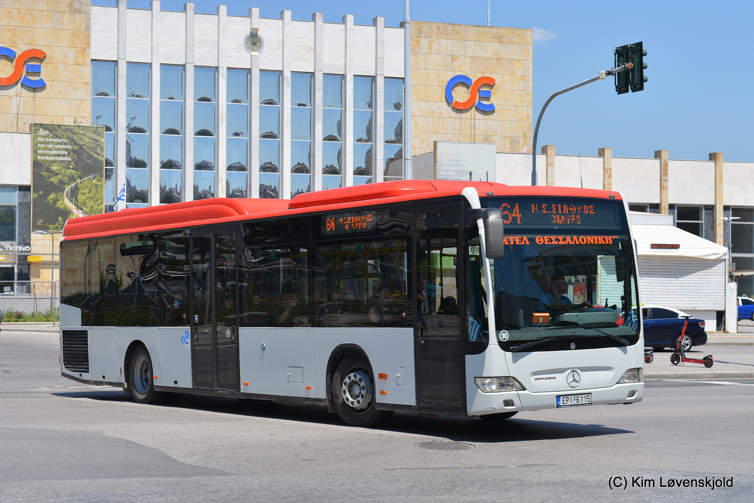 Греция, Mercedes-Benz O530LEÜ Citaro facelift LE Ü № 90