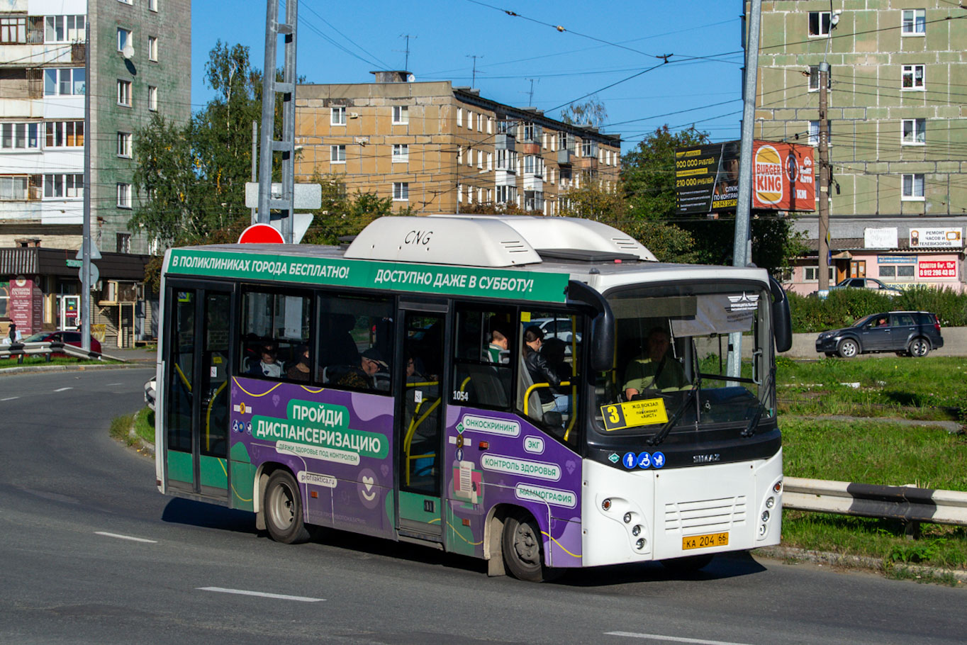 Свердловская область, СИМАЗ-2258 № 1054