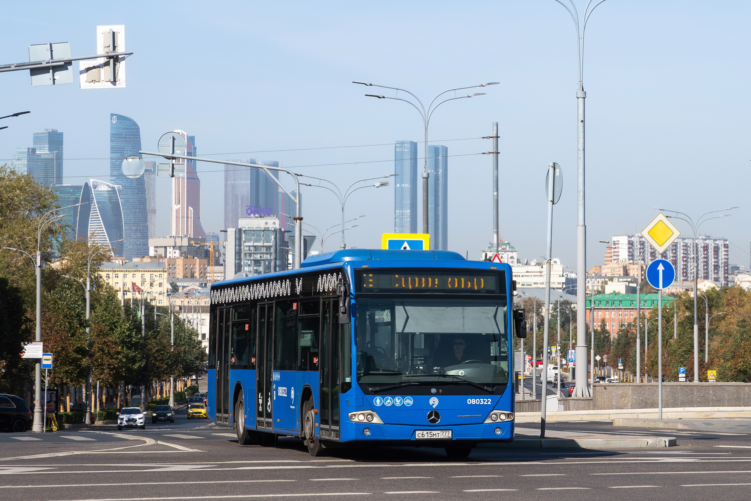 Москва, Mercedes-Benz Conecto II № 080322