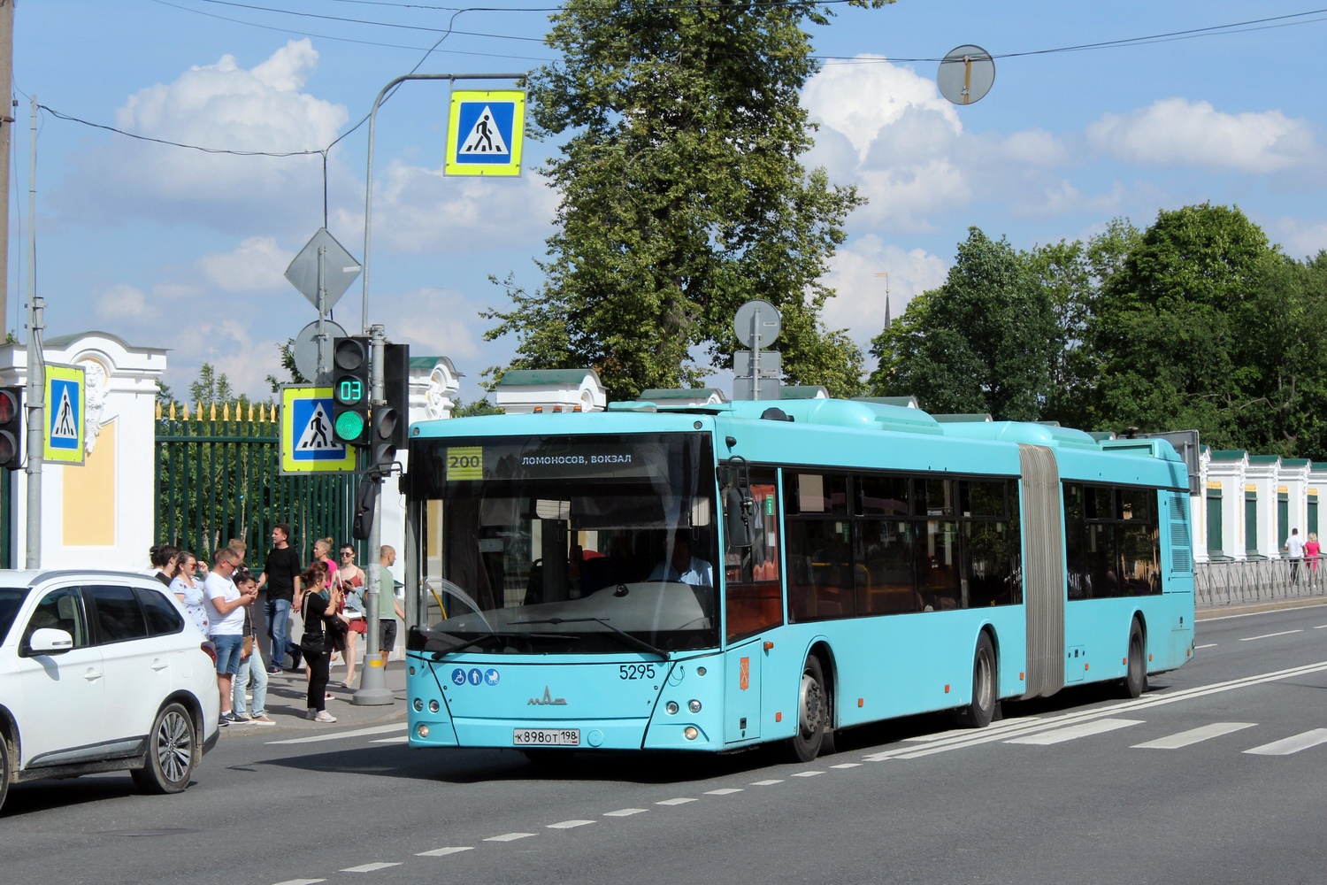 Санкт-Петербург, МАЗ-216.066 № 5295