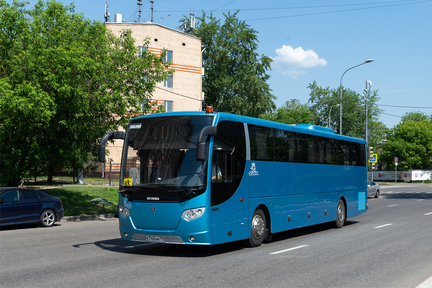 Московская область, Scania OmniExpress 340 № Е 740 НМ 790