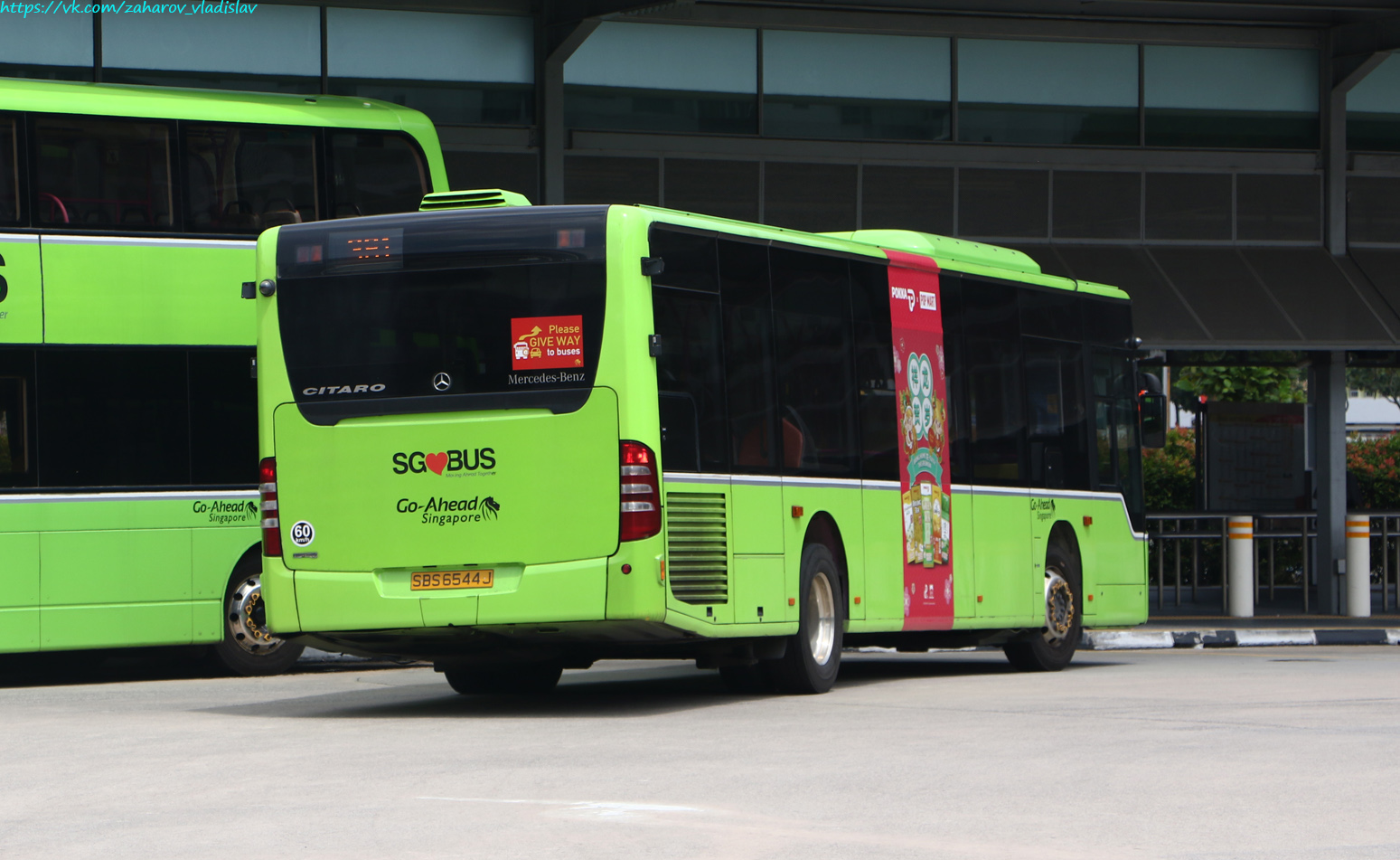 Сингапур, Mercedes-Benz O530 Citaro facelift RL № SBS6544J