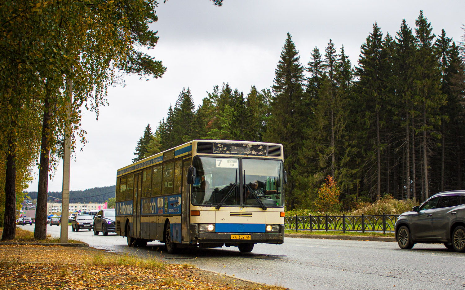 Свердловская область, Mercedes-Benz O407 № КА 352 66