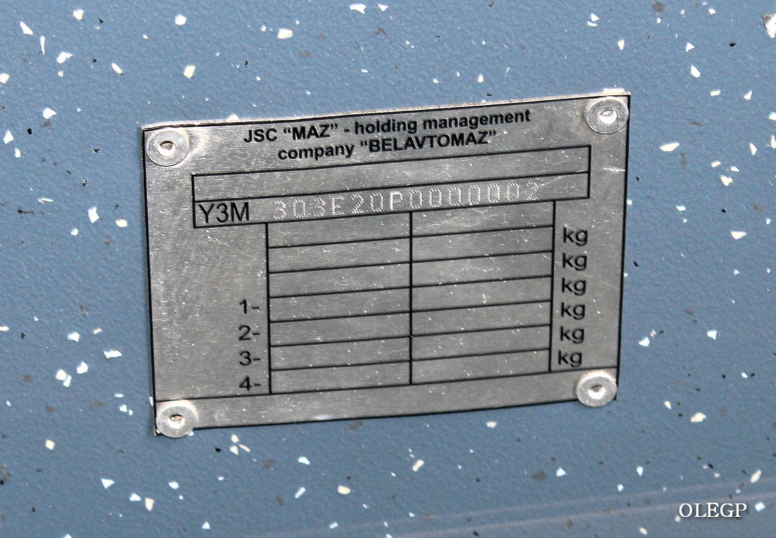 Минск, МАЗ-303.E20 № КА ВР 4337