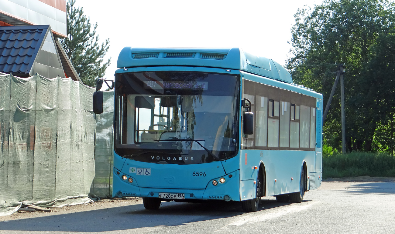 Санкт-Петербург, Volgabus-5270.G4 (CNG) № 6596