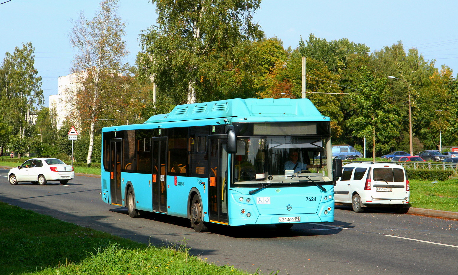 Санкт-Петербург, ЛиАЗ-5292.67 (CNG) № 7624