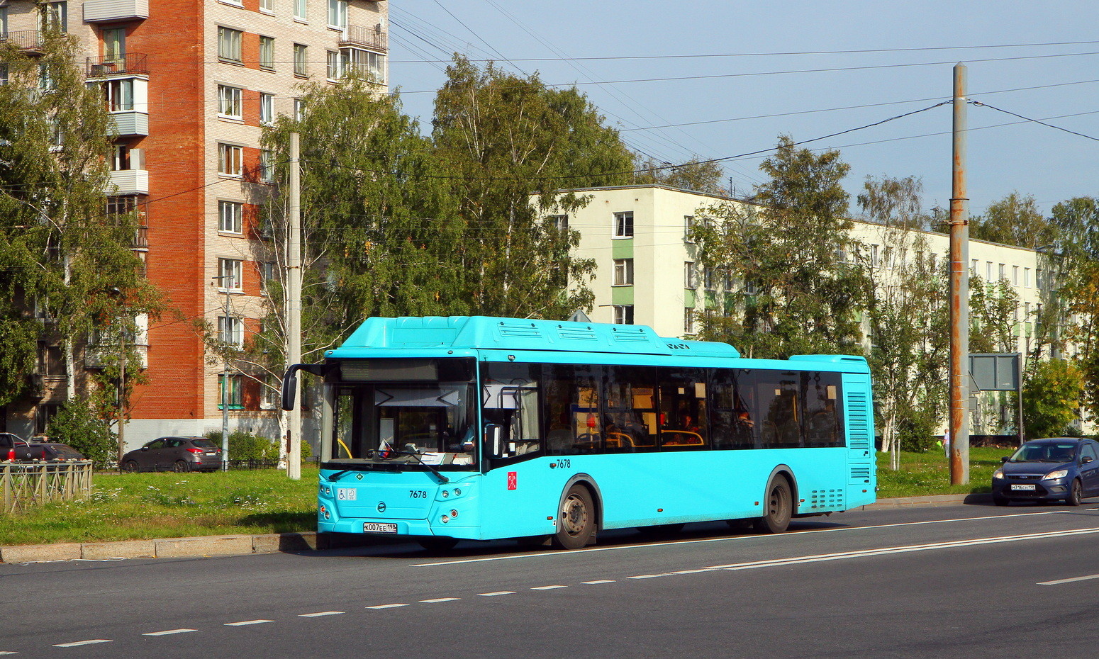 Санкт-Петербург, ЛиАЗ-5292.67 (CNG) № 7678