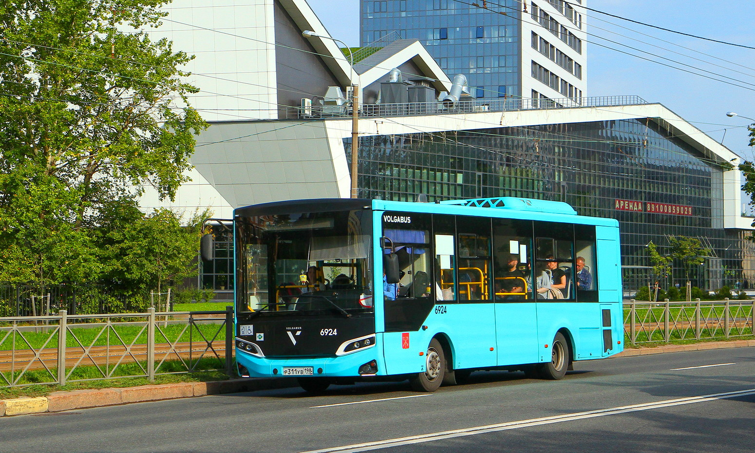 Санкт-Петербург, Volgabus-4298.G4 (LNG) № 6924