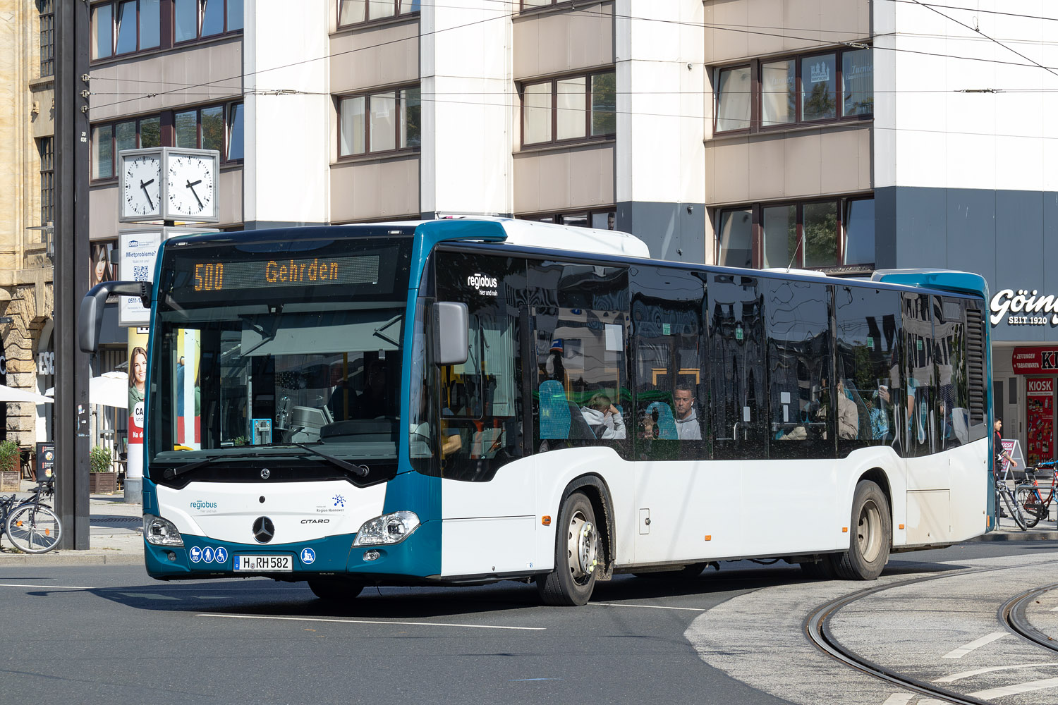 Нижняя Саксония, Mercedes-Benz Citaro C2 Ü hybrid № H-RH 582