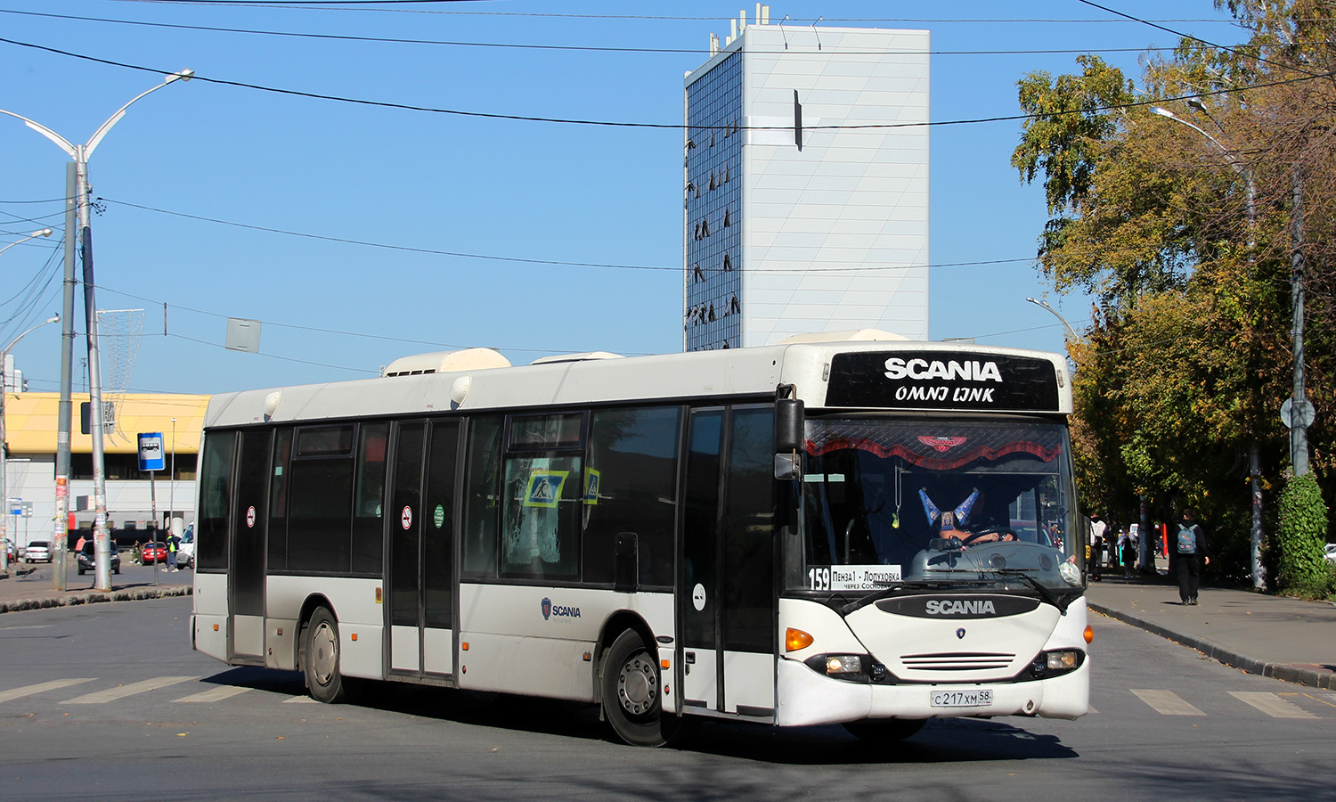 Пензенская вобласць, Scania OmniLink I (Скания-Питер) № С 217 ХМ 58