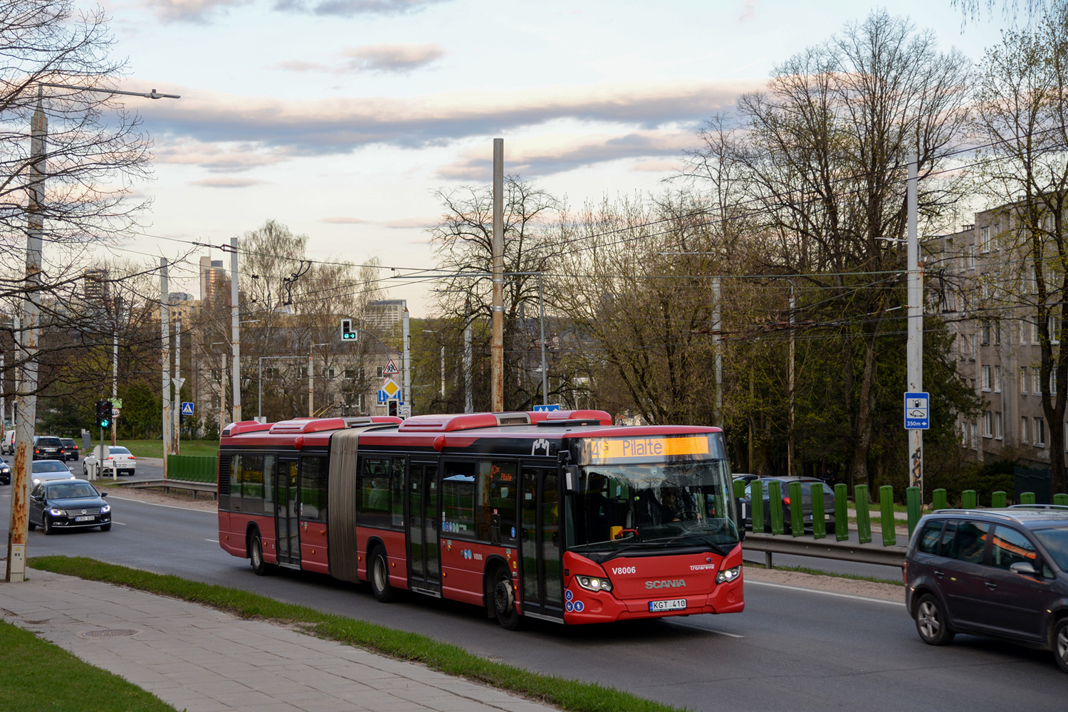 Литва, Scania Citywide LFA № V8006