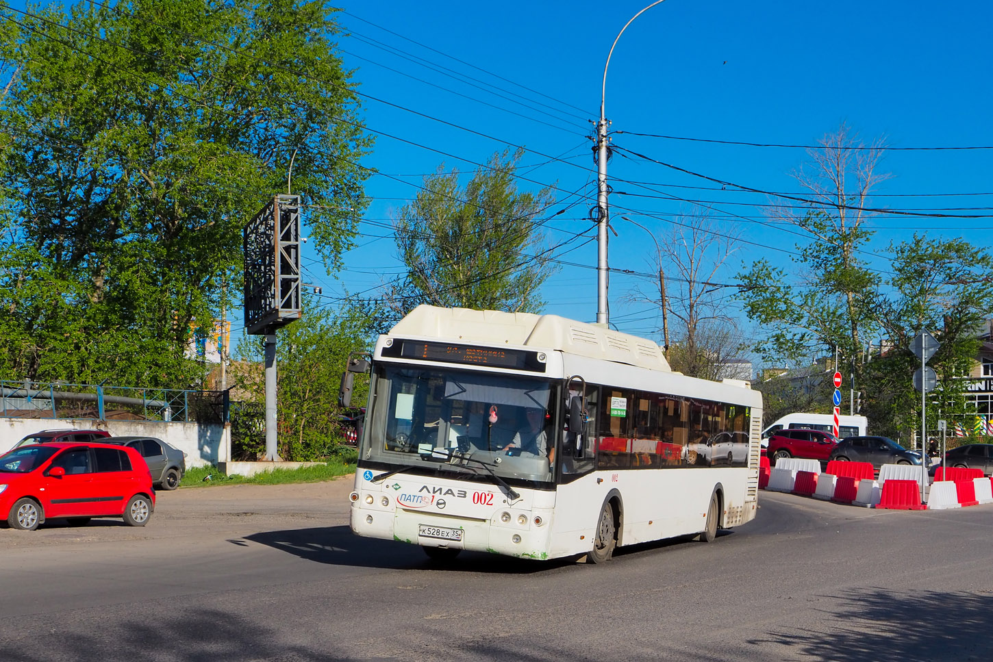 Вологодская область, ЛиАЗ-5292.67 (CNG) № 002