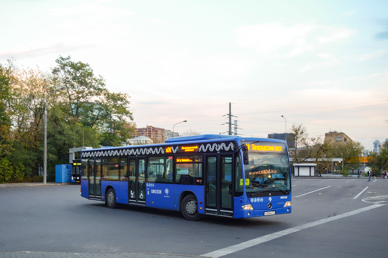 Москва, Mercedes-Benz Conecto II № 080338