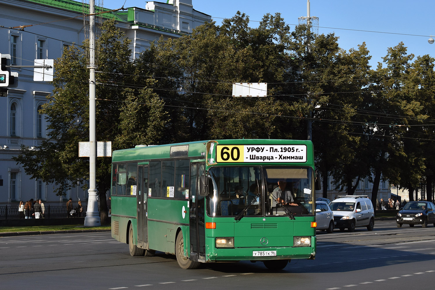 Свердловская область, Mercedes-Benz O405 № У 785 ТК 96