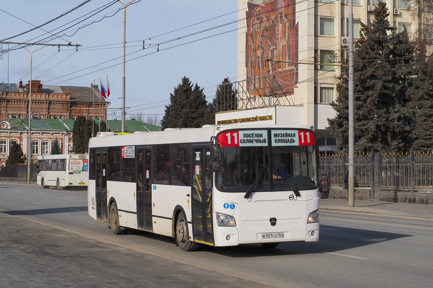 Саратовская область, ЛиАЗ-5293.65 № В 101 СО 164