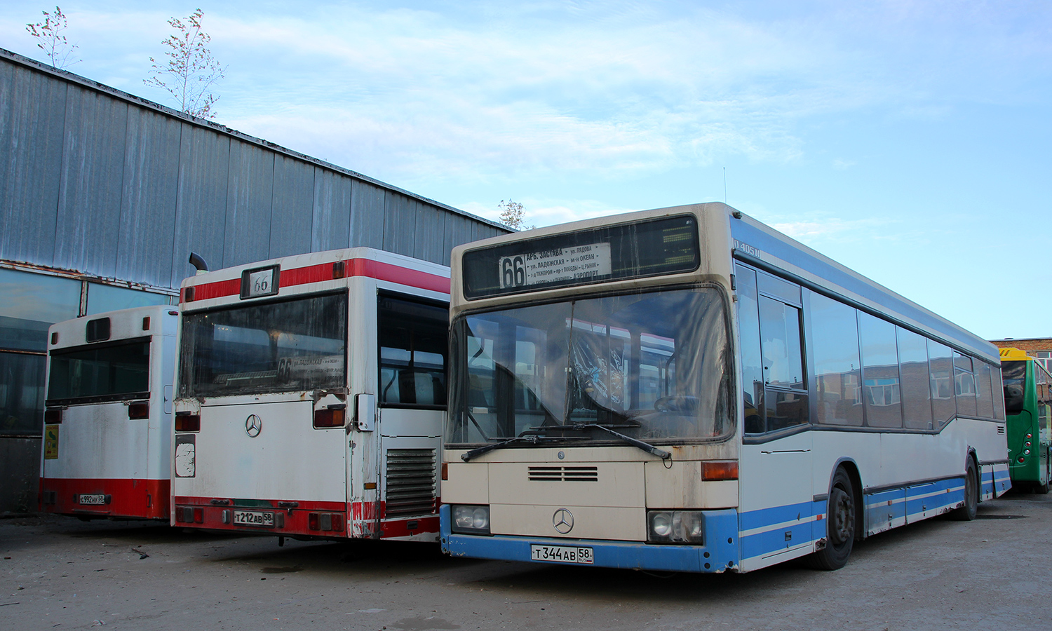 Пензенская вобласць, Mercedes-Benz O405N2 № Т 344 АВ 58