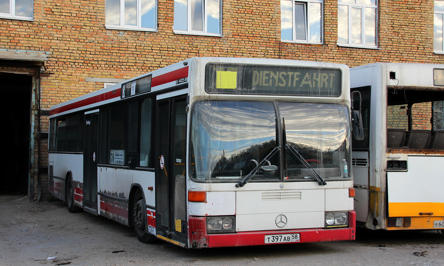 Пензенская вобласць, Mercedes-Benz O405N2 № Т 397 АВ 58