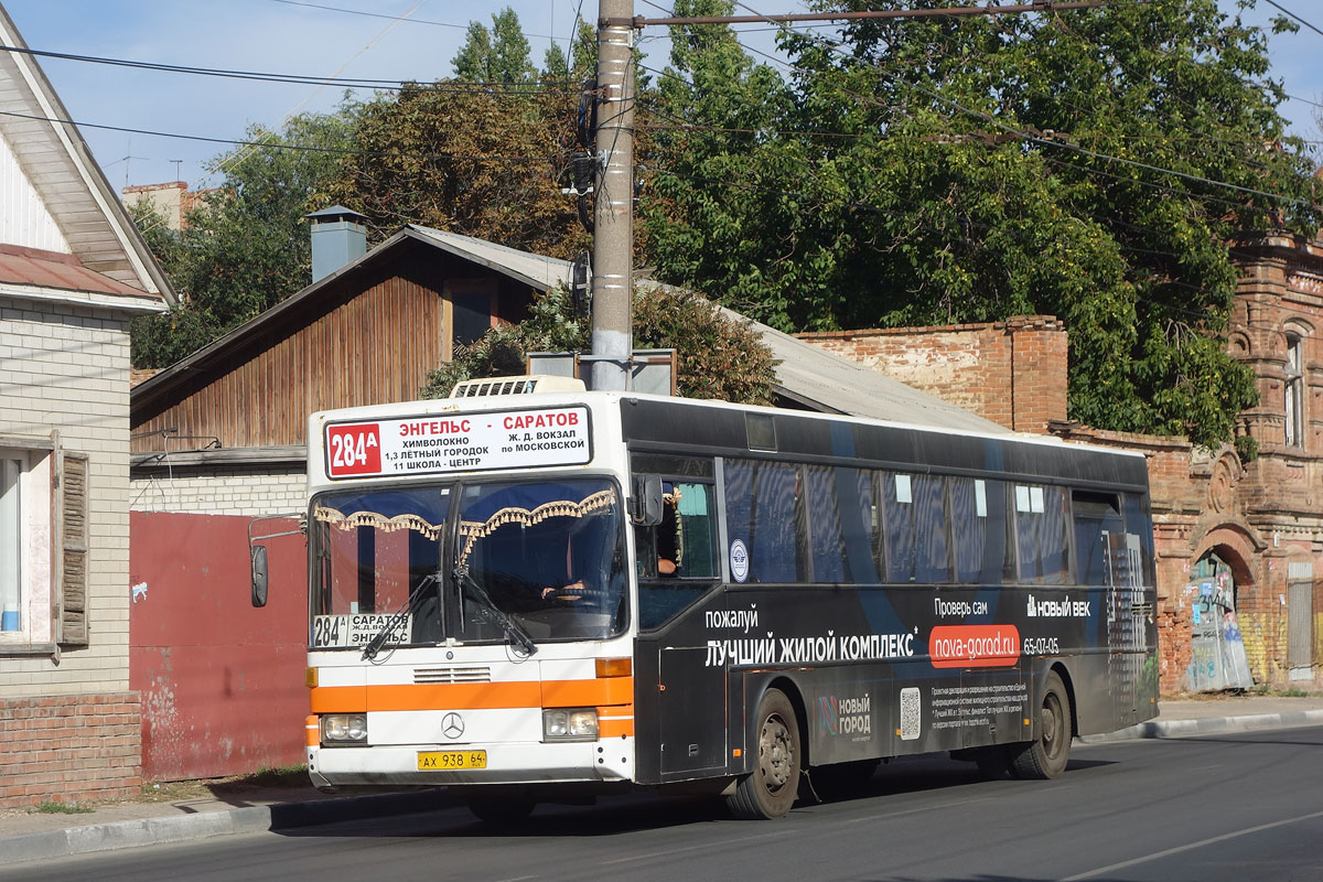 Саратовская область, Mercedes-Benz O405 № АХ 938 64