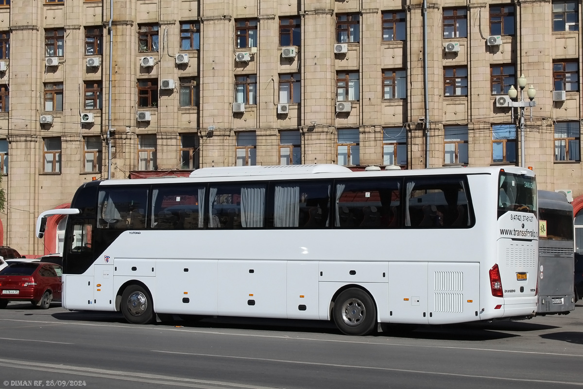 Липецкая область, Yutong ZK6122H9 № АН 502 48; Ростовская область, Mercedes-Benz O560 Intouro RH № Н 893 УС 161