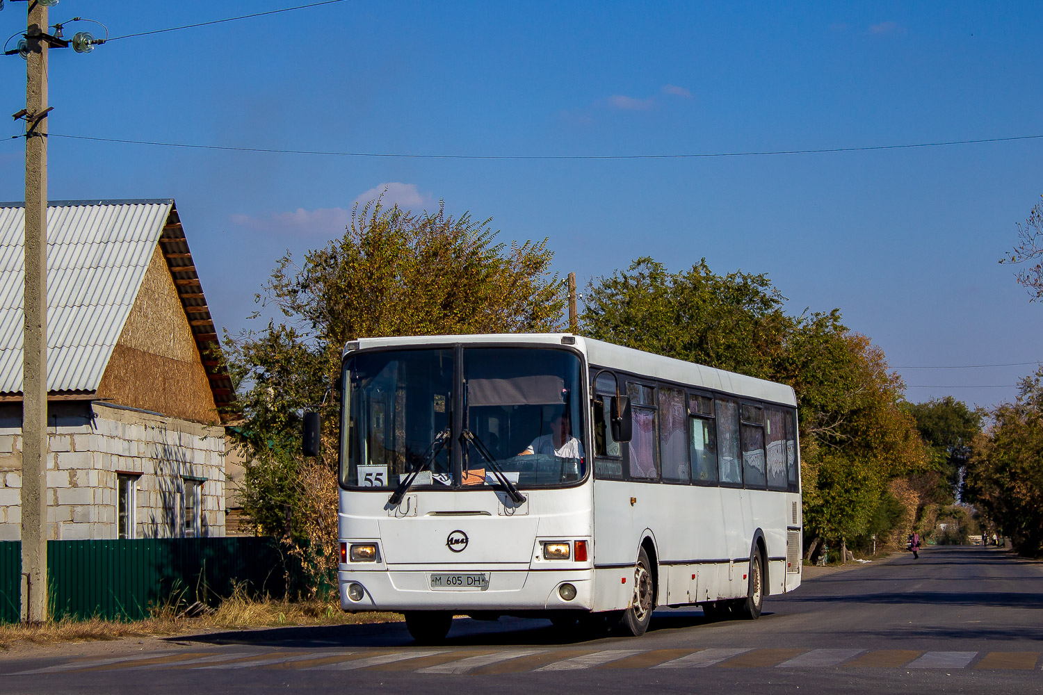 Карагандинская область, ЛиАЗ-5256.53 № M 605 DH