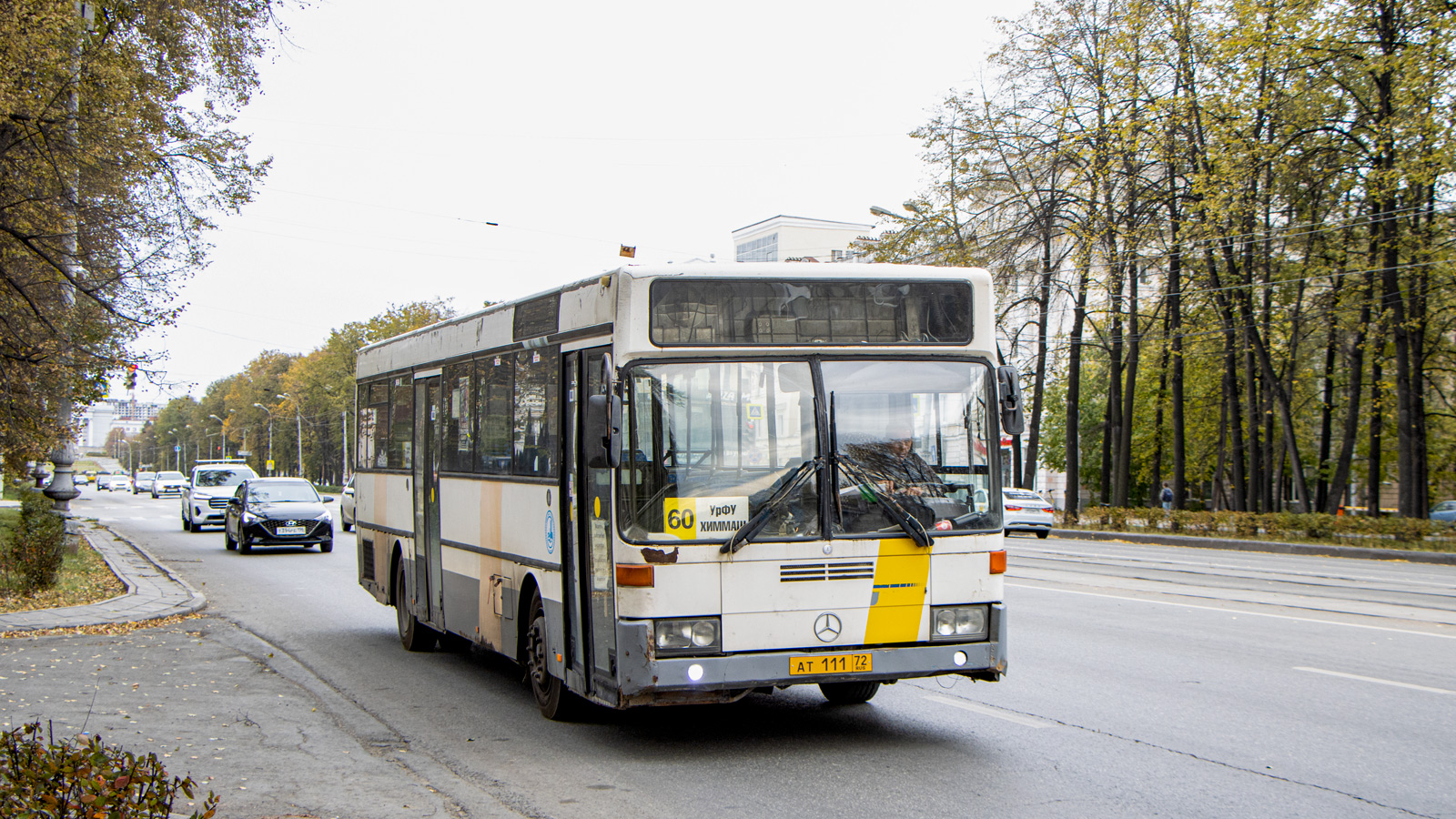 Свердловская область, Mercedes-Benz O405 № АТ 111 72