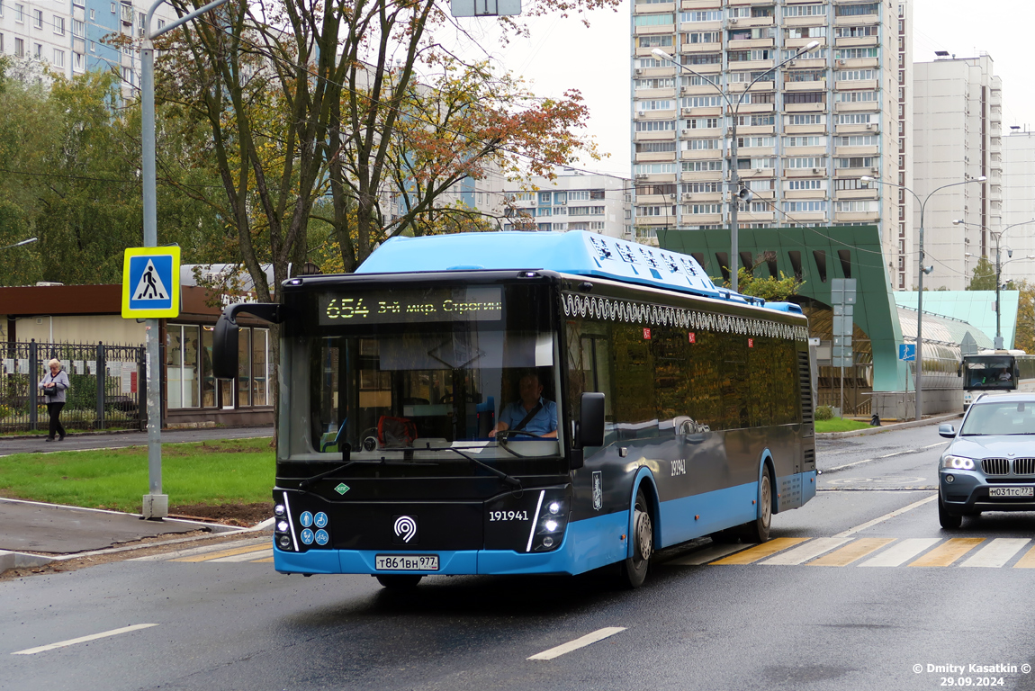 Москва, ЛиАЗ-5292.67 (CNG) № 191941