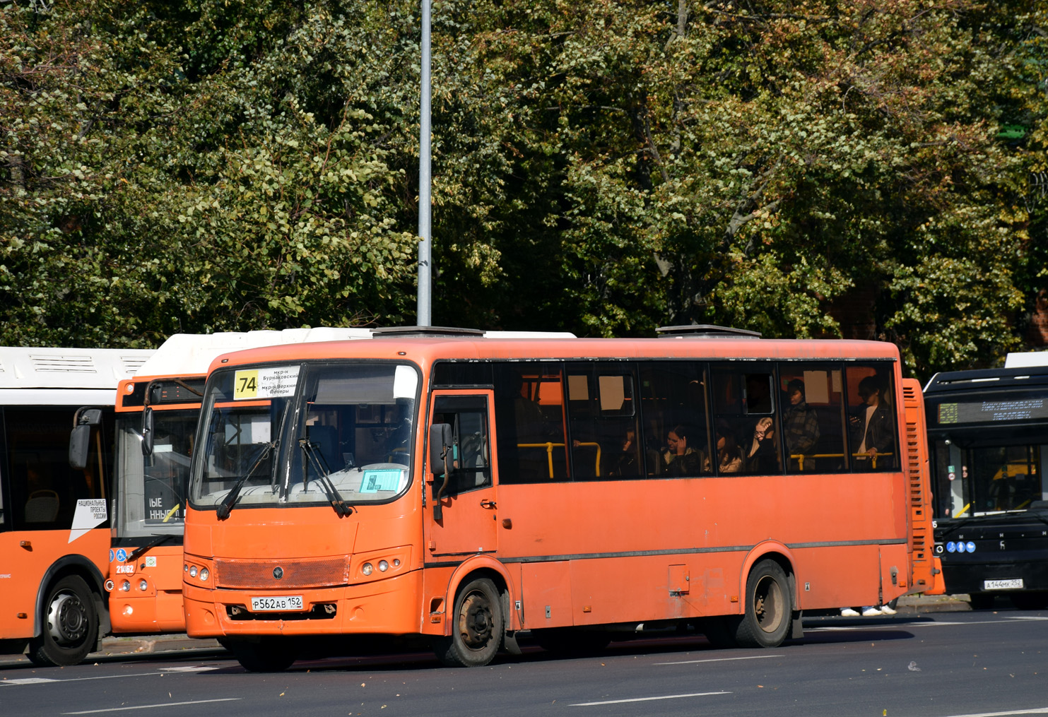 Нижегородская область, ПАЗ-320414-04 "Вектор" № Р 562 АВ 152