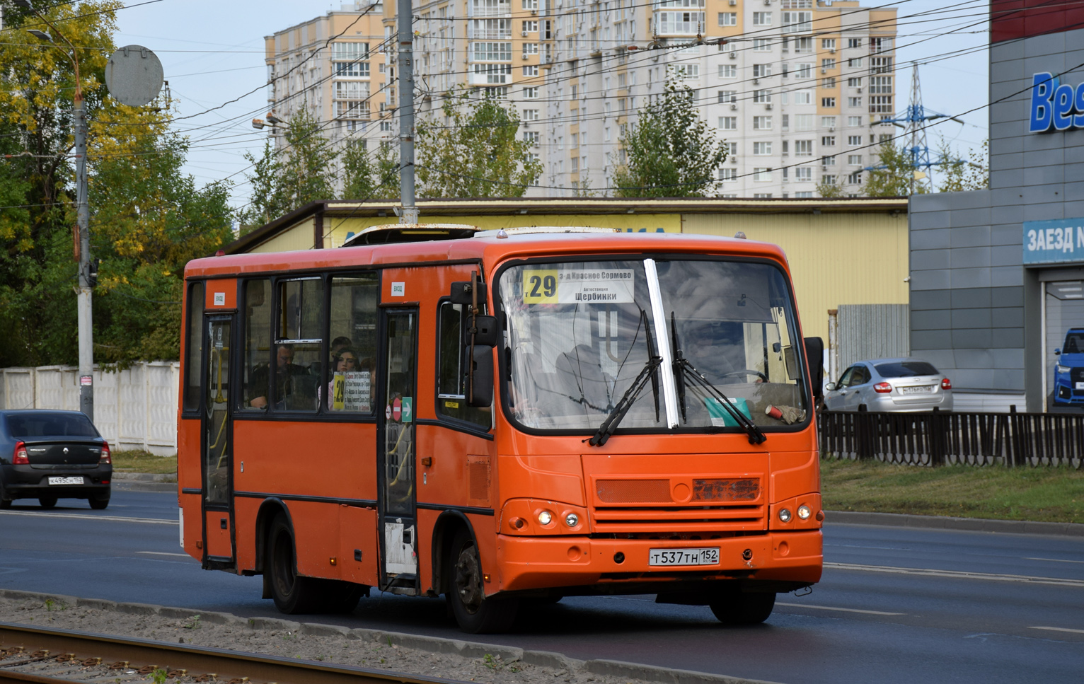 Нижегородская область, ПАЗ-320402-05 № Т 537 ТН 152