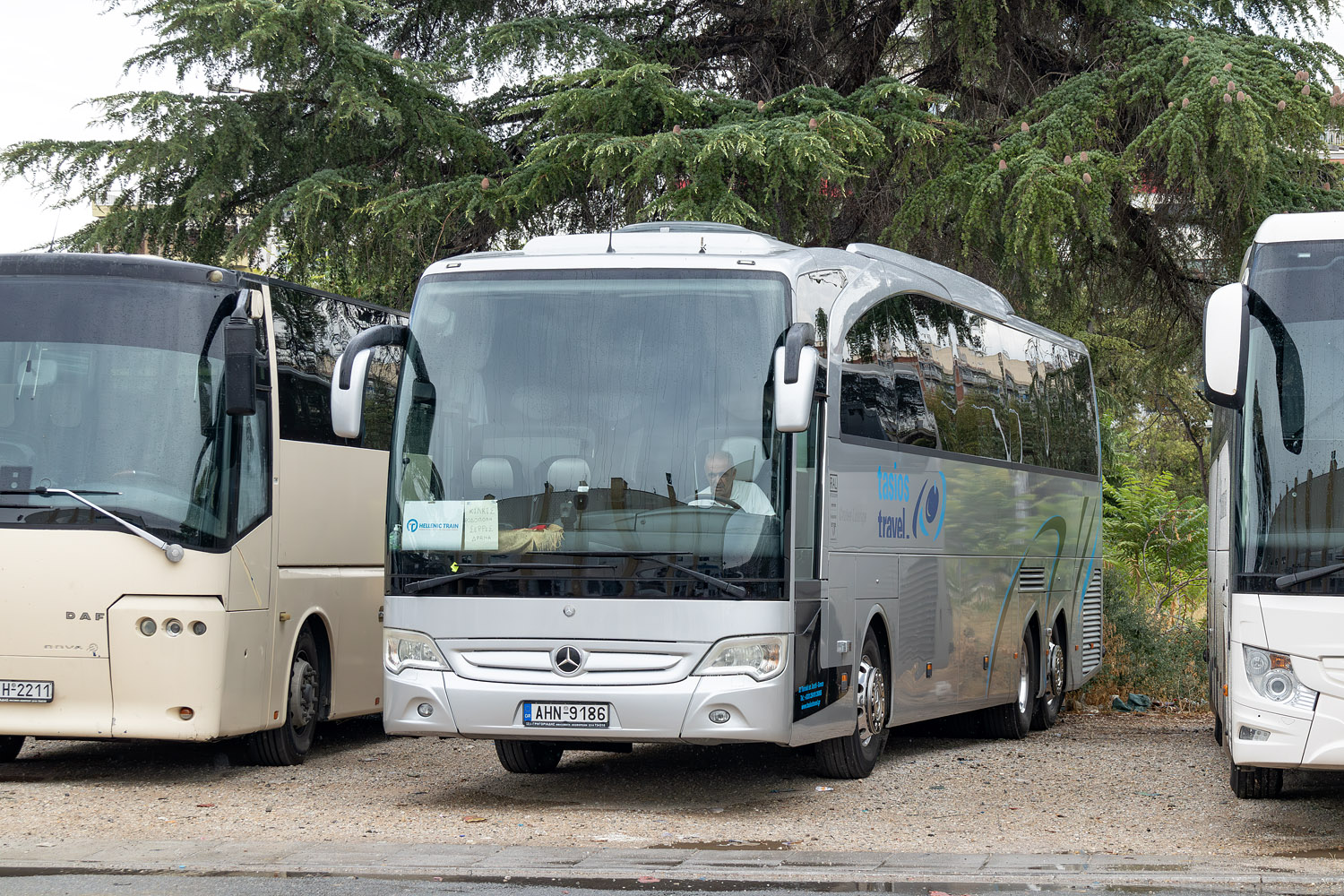 Греция, Mercedes-Benz Travego II 15RHD facelift № AHN-9186