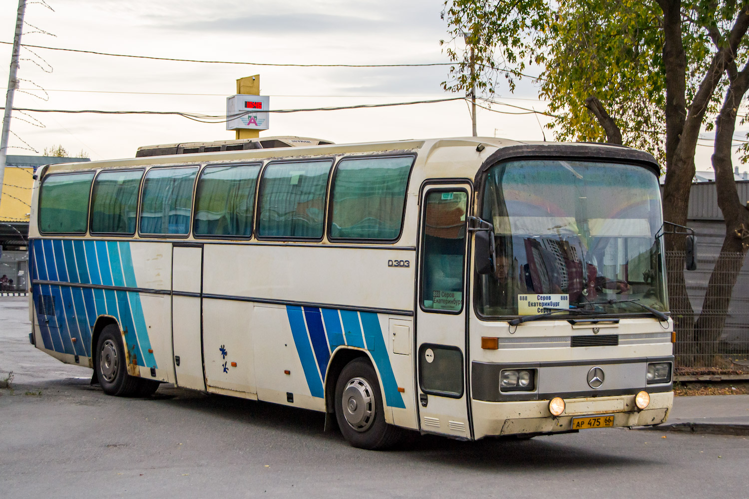 Свердловская область, Mercedes-Benz O303-15RHD Витязь № АР 475 66