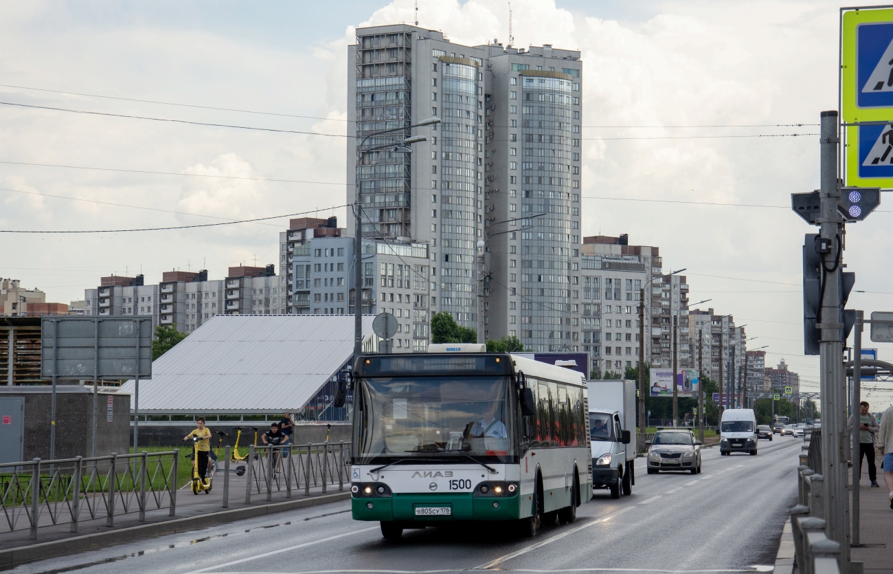 Санкт-Петербург, ЛиАЗ-5292.60 № 1500