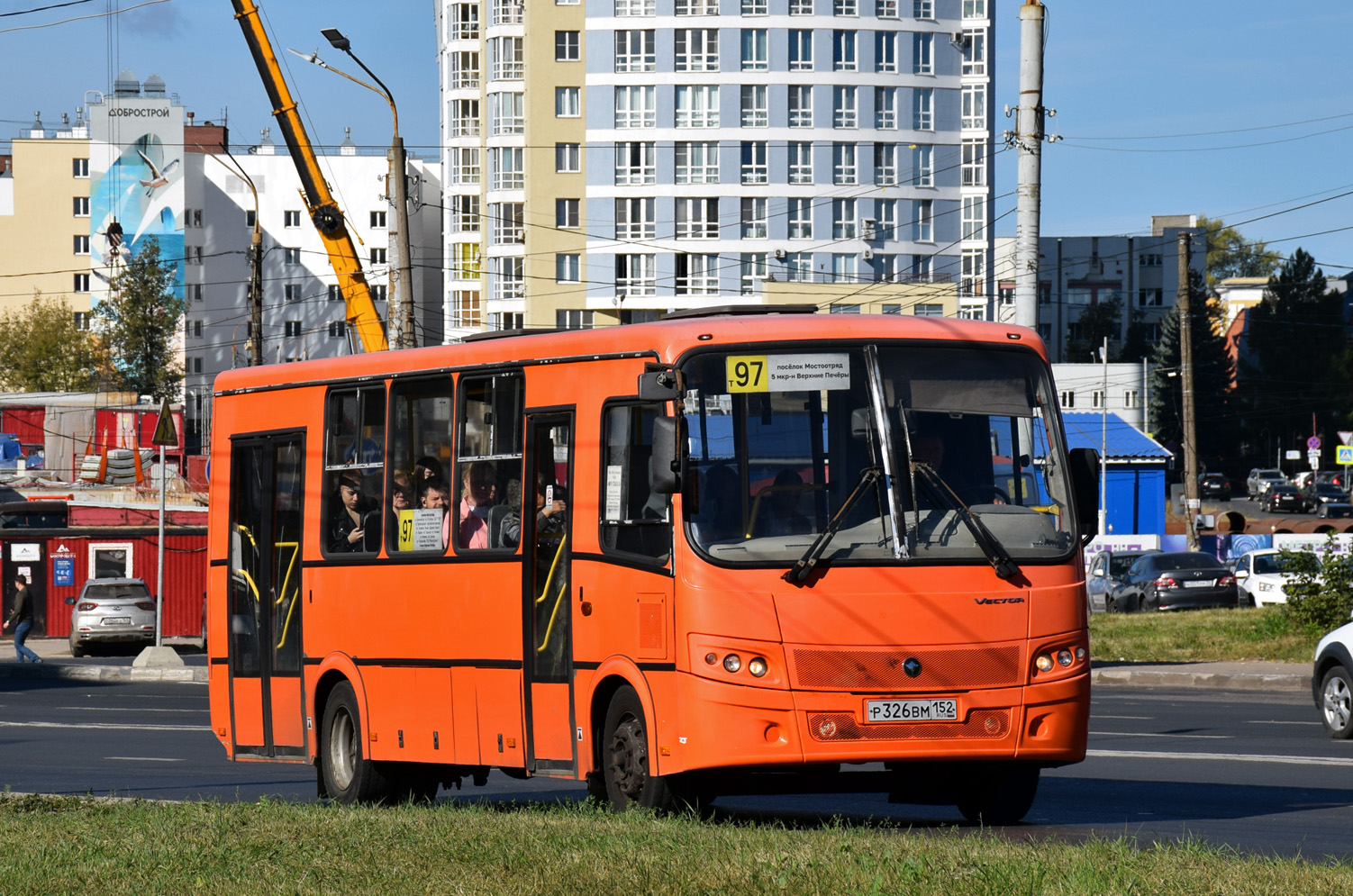 Нижегородская область, ПАЗ-320414-05 "Вектор" № Р 326 ВМ 152