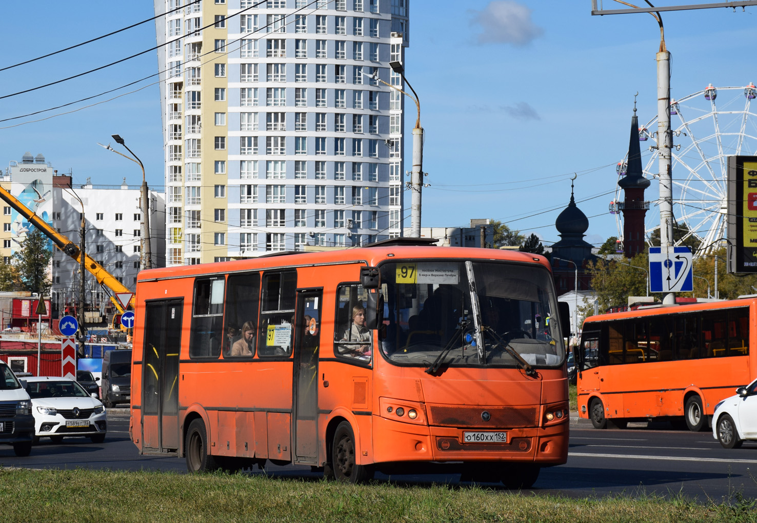 Нижегородская область, ПАЗ-320414-05 "Вектор" № О 160 ХХ 152