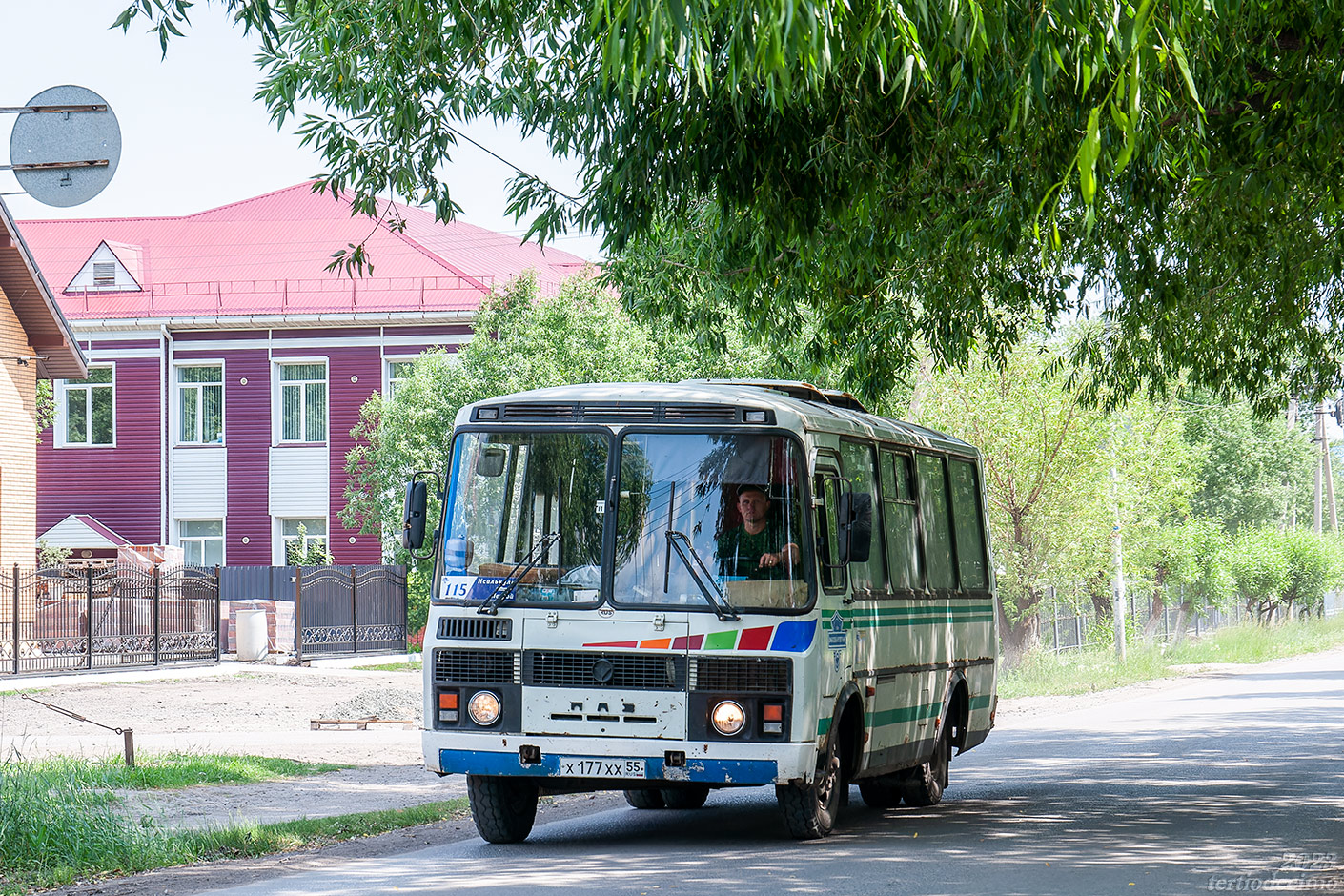 Омская область, ПАЗ-32053 № 1301