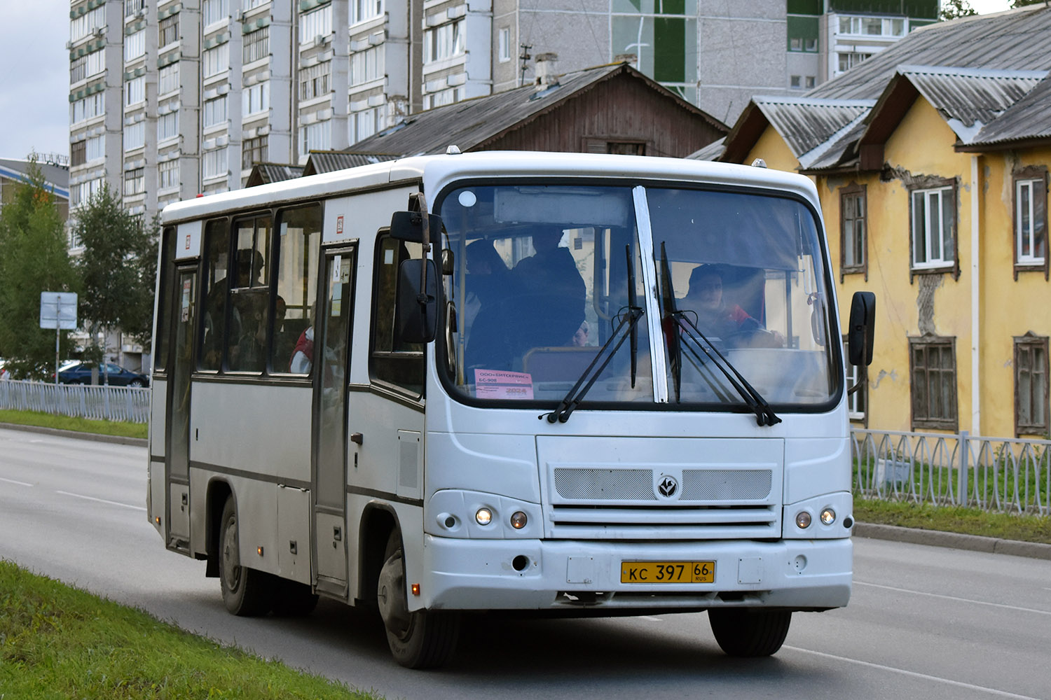 Свердловская область, ПАЗ-320402-03 № КС 397 66