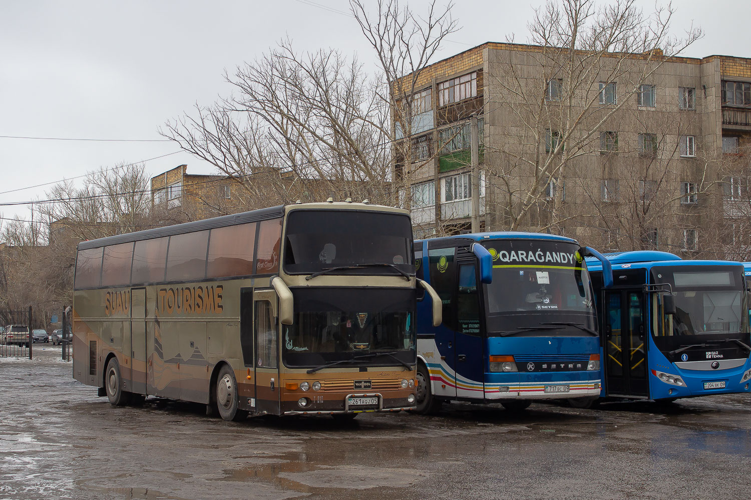 Алматы, Van Hool T816 Altano № 261 AQJ 05