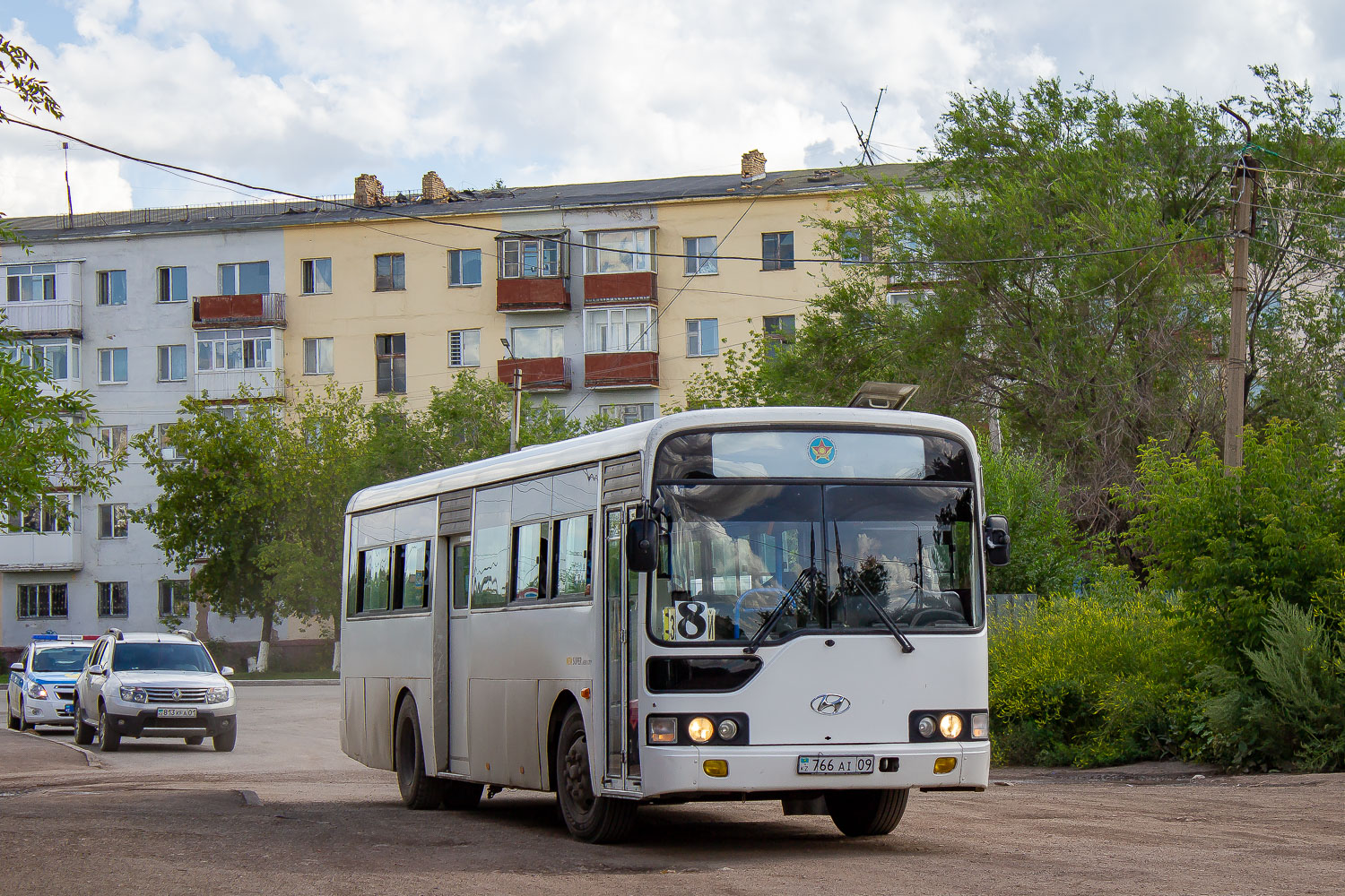 Карагандинская область, Hyundai New Super AeroCity № 766 AI 09