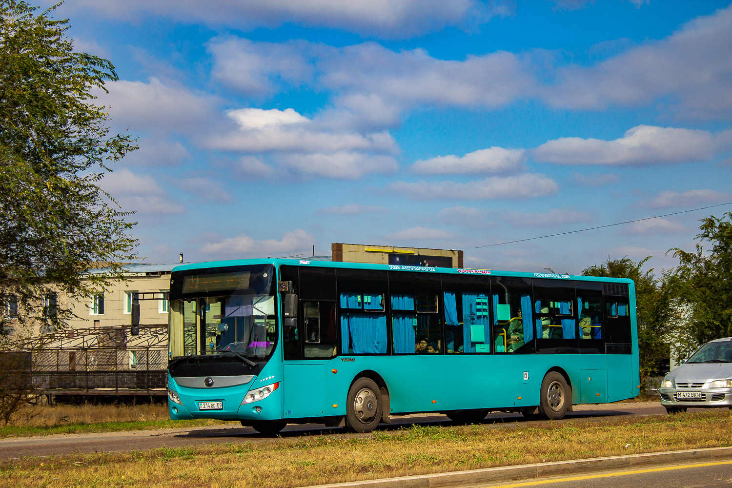 Карагандинская область, Yutong ZK6118HGA № 214 BD 09