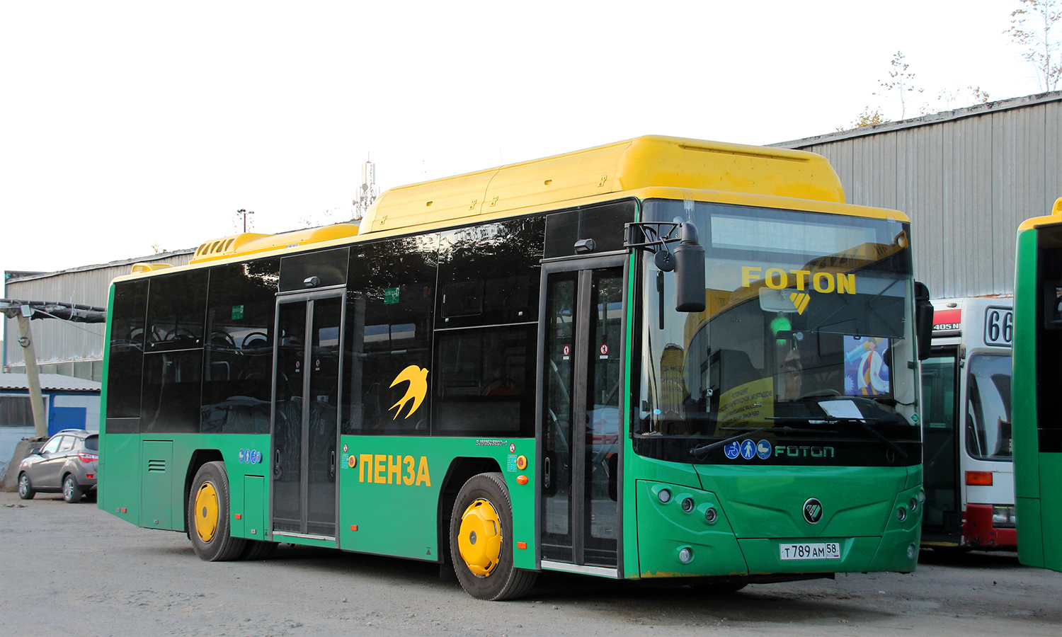 Пензенская область, Foton BJ6105C6MCD-1 № Т 789 АМ 58