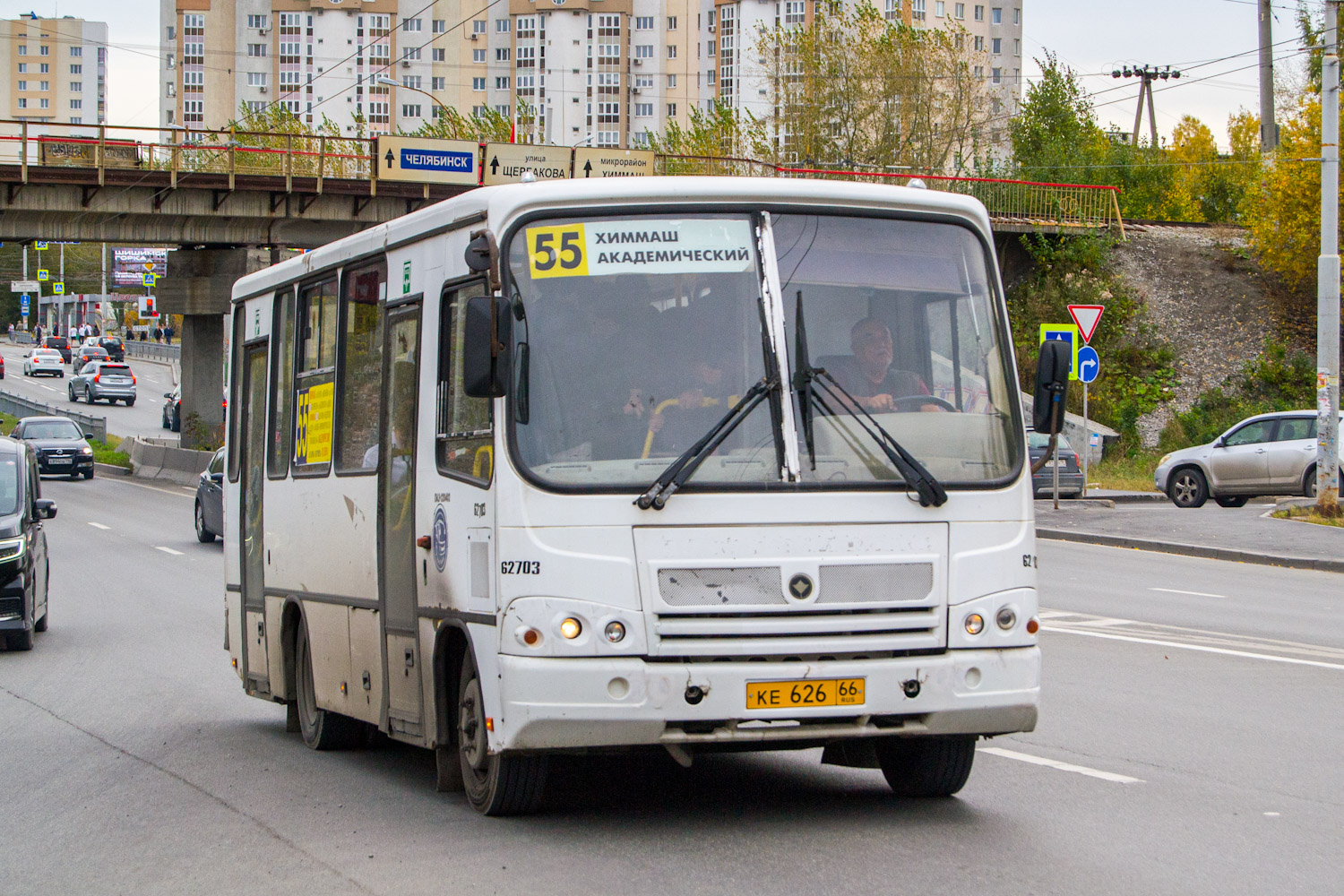 Свердловская область, ПАЗ-320402-05 № КЕ 626 66