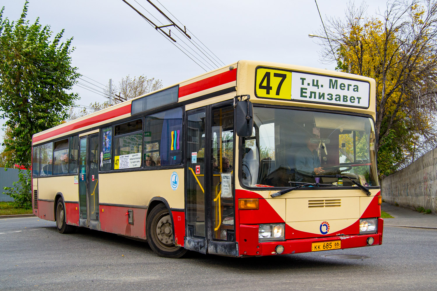 Свердловская область, Mercedes-Benz O405N (SAM) № КК 685 66