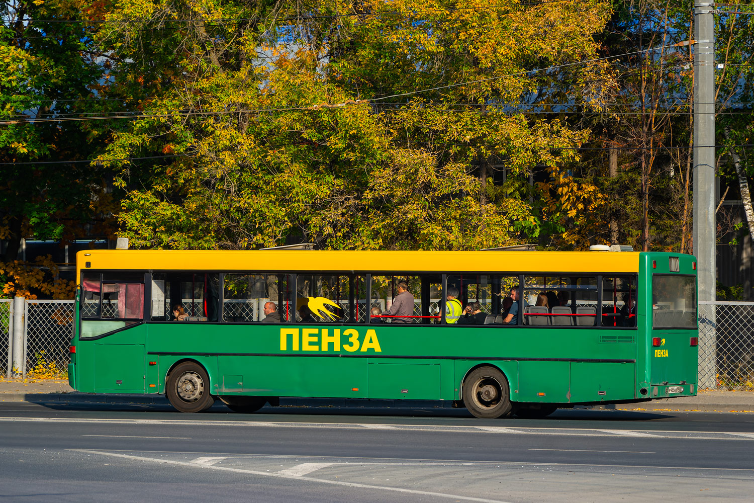 Пензенская область, Mercedes-Benz O405 № Р 455 ОВ 58